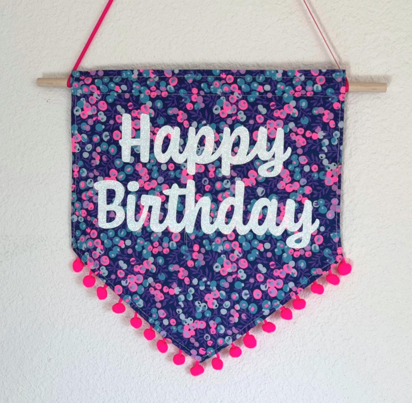 Custom Baby Shower Welcome Sign made with Liberty of London fabric, perfect baby showers or nursery decor gift! Handmade w/ linen, ribbon