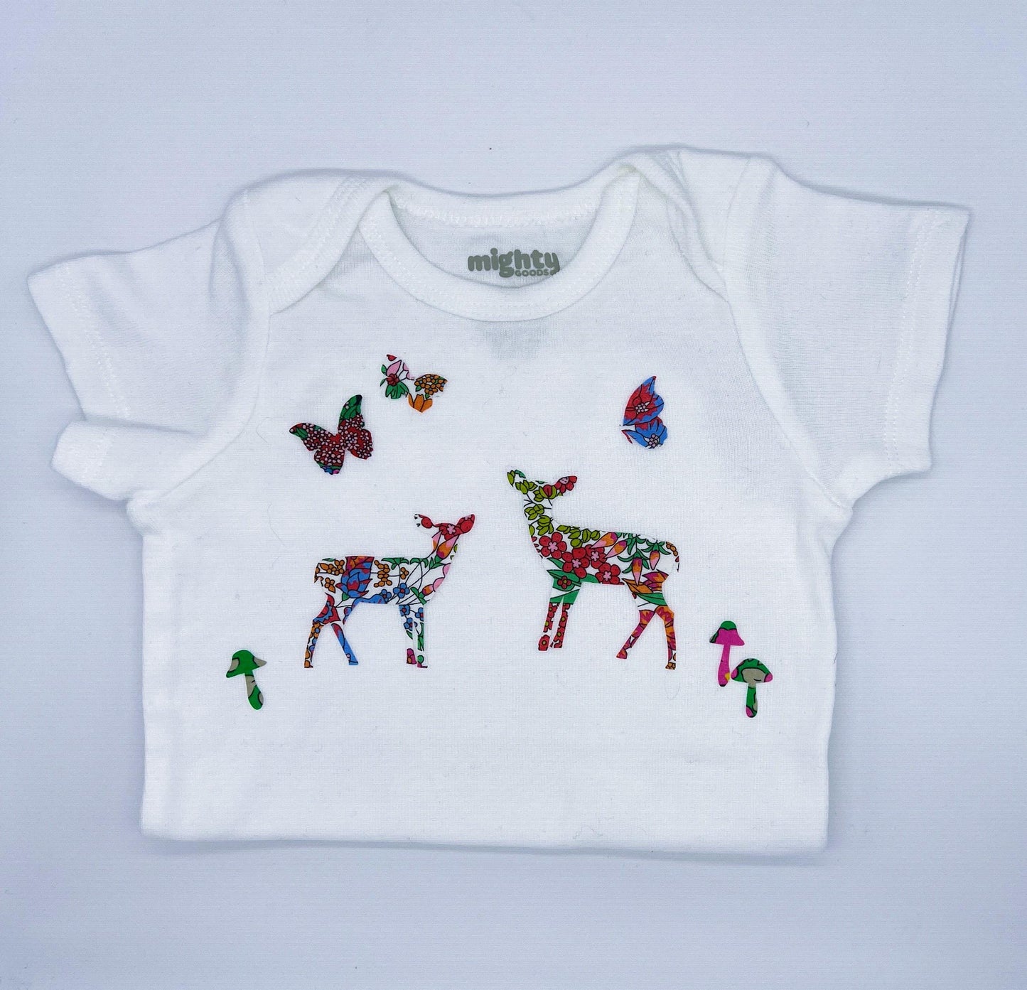 Forest Animal Iron-ons in Liberty of London fabric options, Perfect for applique quilting, upcycling kids clothes! no-sew+stitchable options