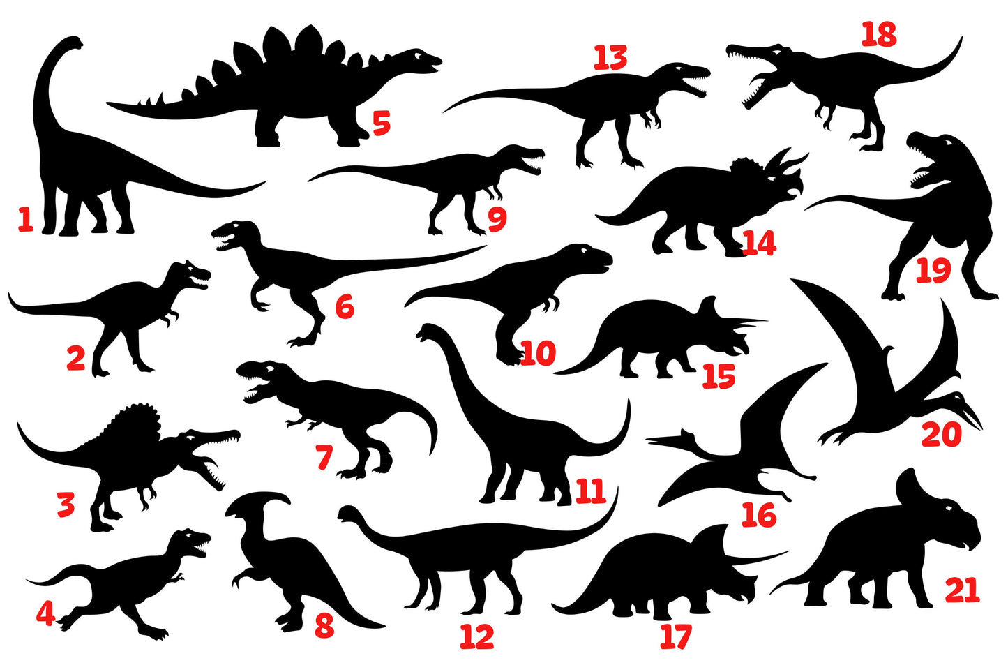 Liberty of London Fabric Dinosaurs Iron On Appliques