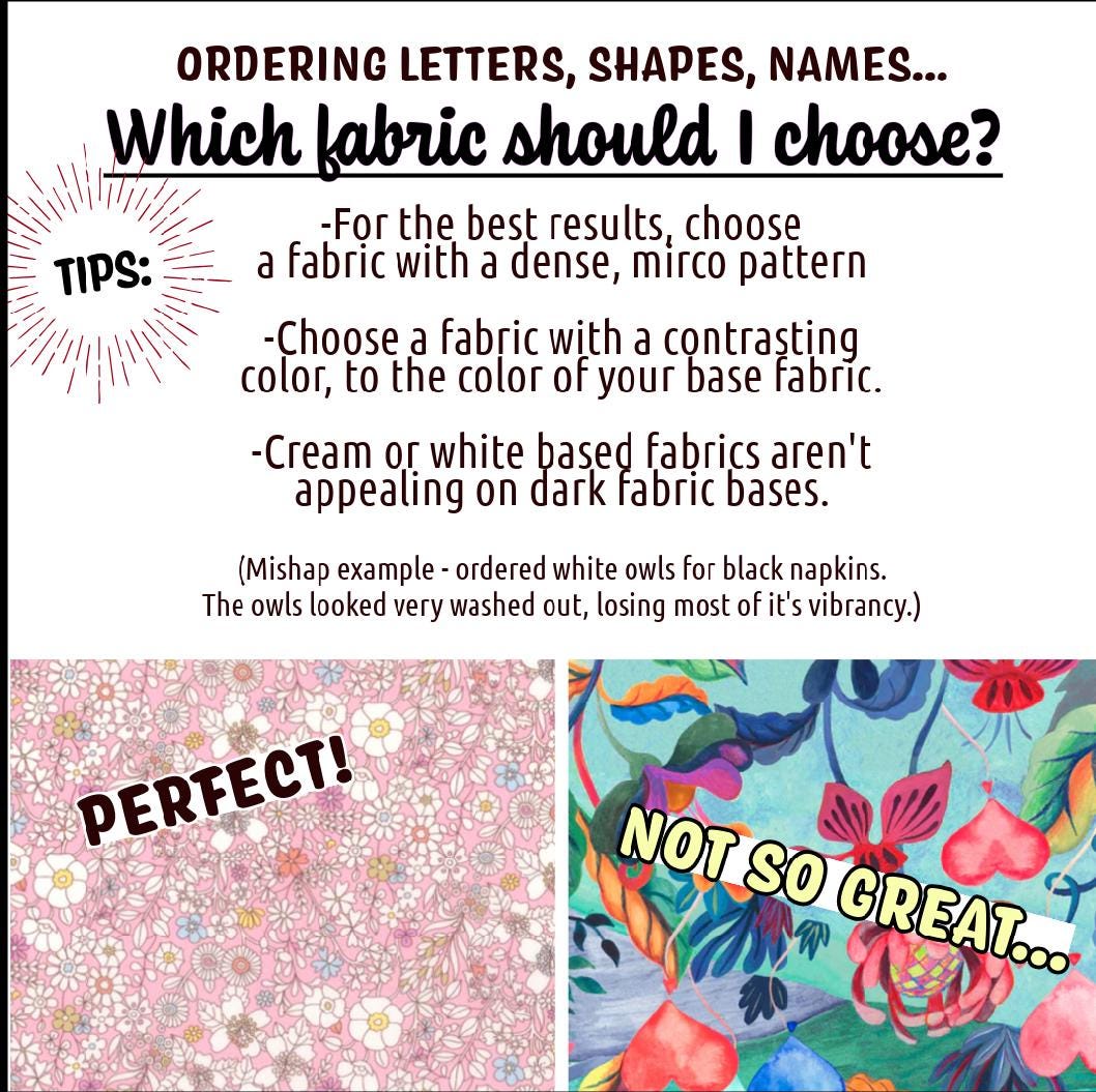 Liberty of London Rainbow Appliques: Iron On DIY Fabric Embellishments