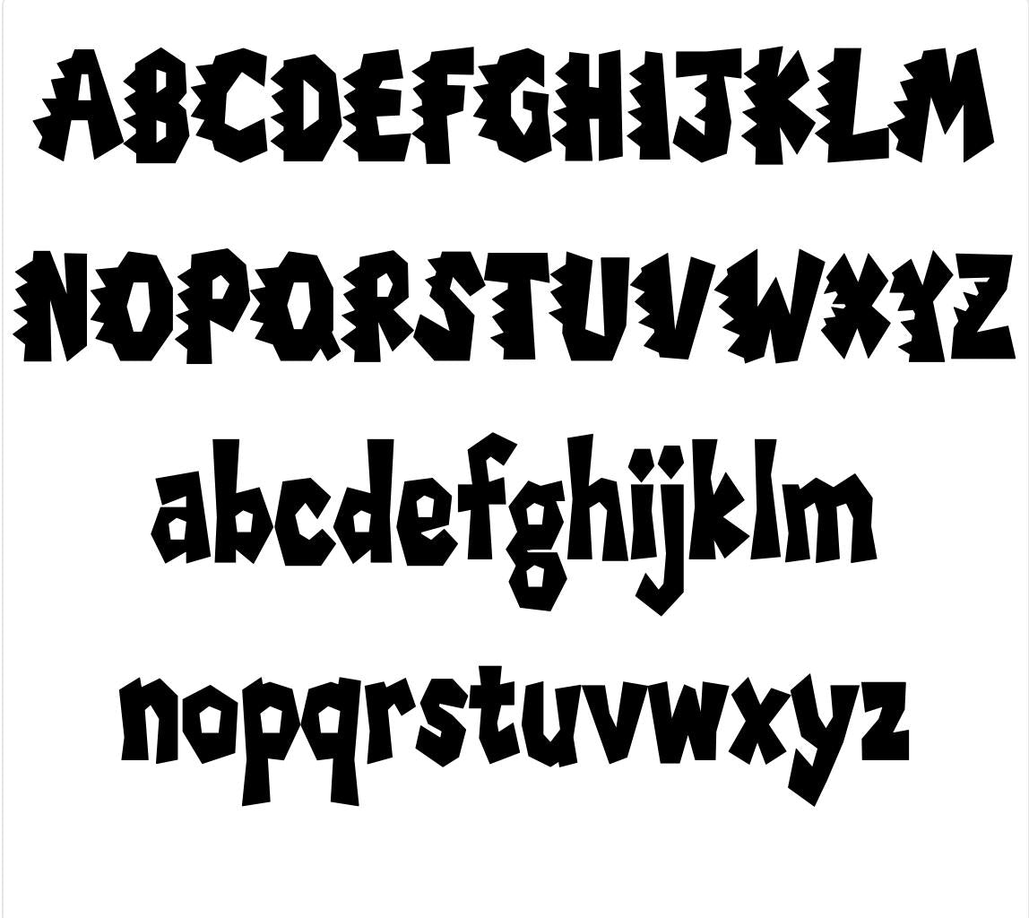 Iron-on Names in DINO font, in over 70 Liberty fabric options with no sew/ stitchable iron on backing, Boys room decor or packback patches!