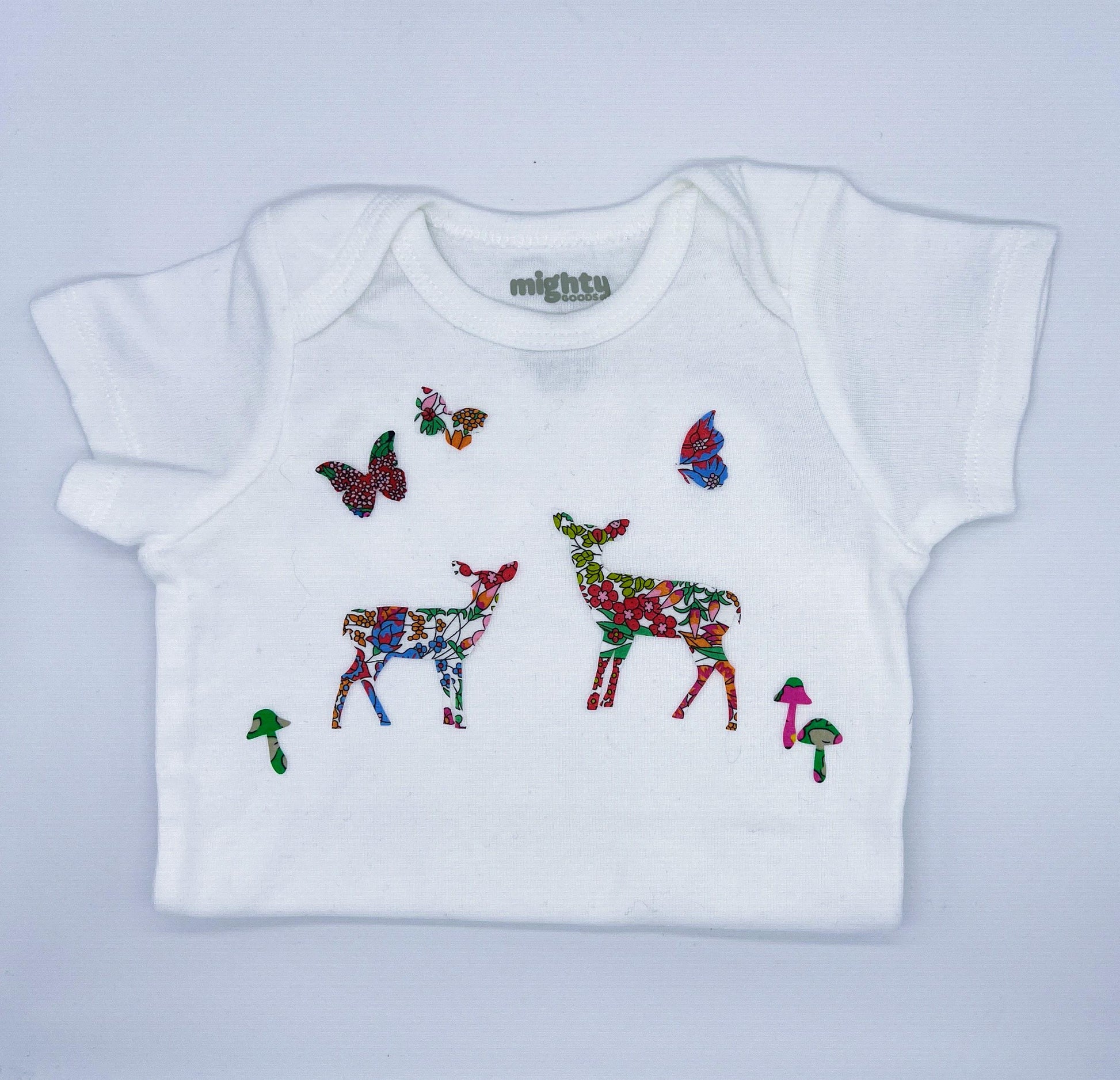Forest Animal Iron-ons in Liberty of London fabric options, Perfect for applique quilting, upcycling kids clothes! no-sew+stitchable options