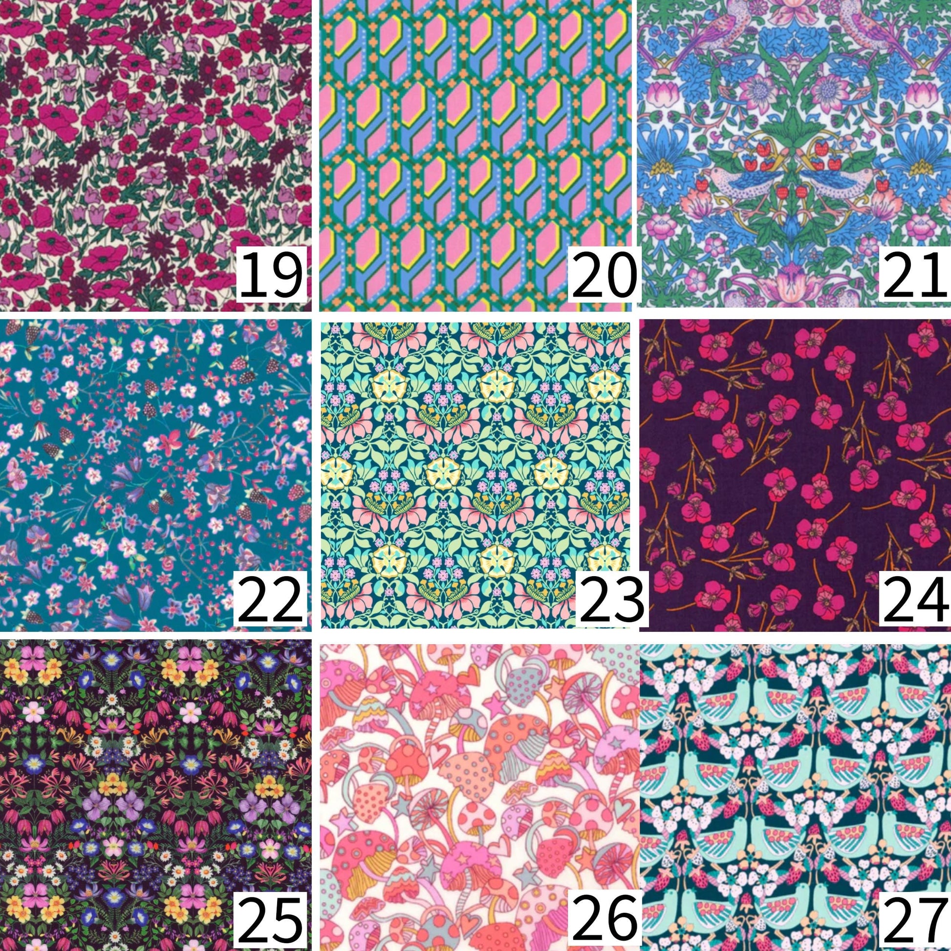 Liberty of London Unicorn Iron-On Applique: DIY Craft Patch