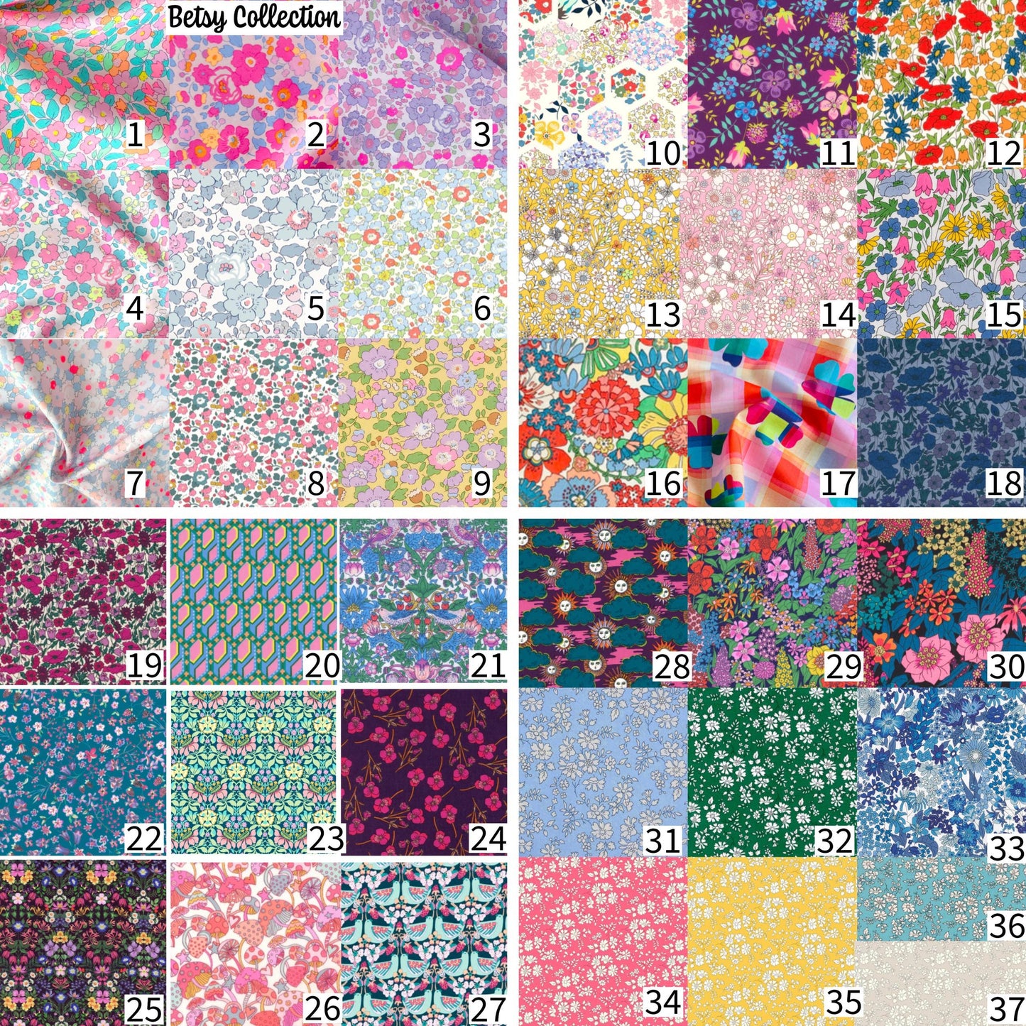 Onesie and Bib Decorating Kit - Customize these Charming Seaside patches, iron on decals made with over 70 Liberty of London fabric!