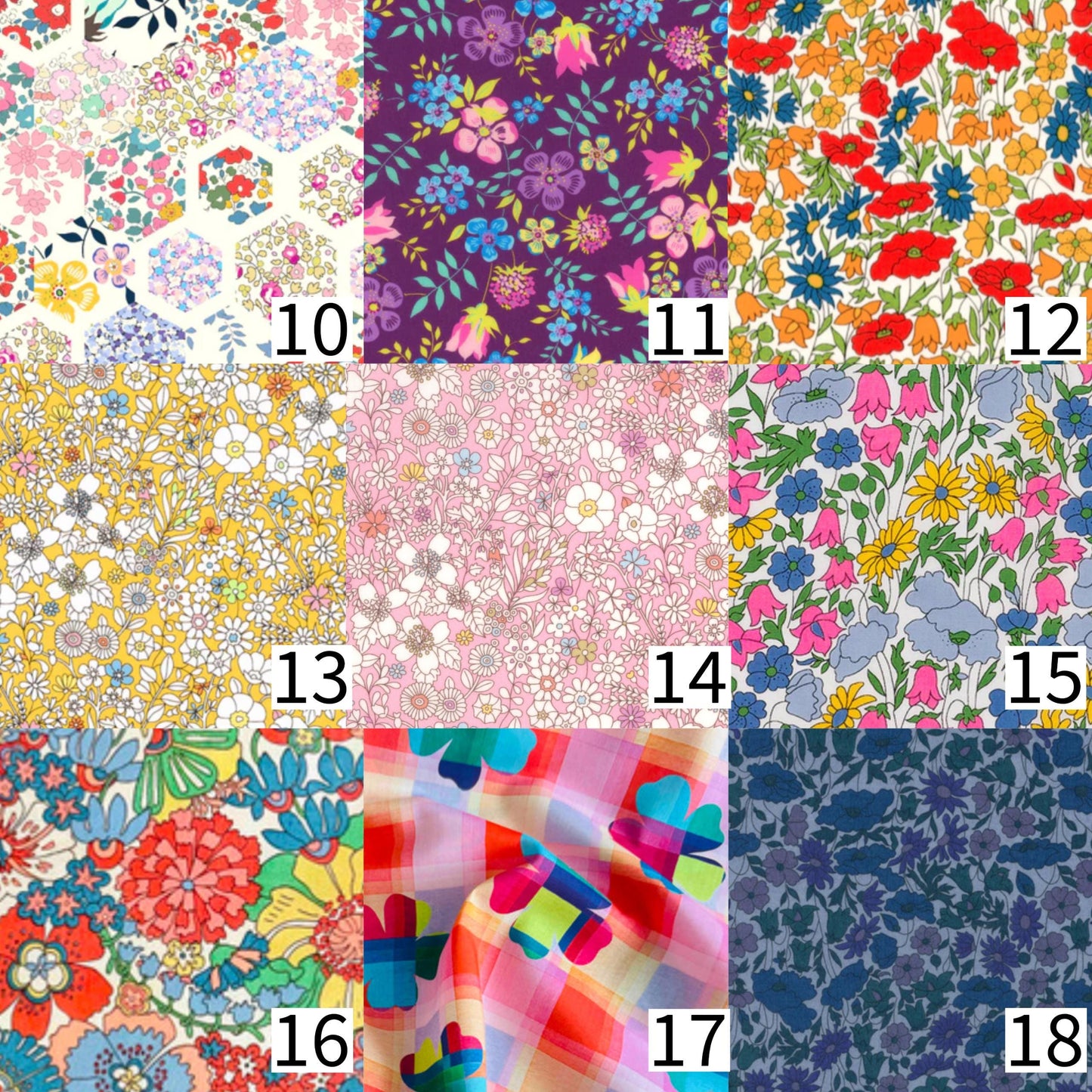 Liberty of London Unicorn Iron-On Applique: DIY Craft Patch