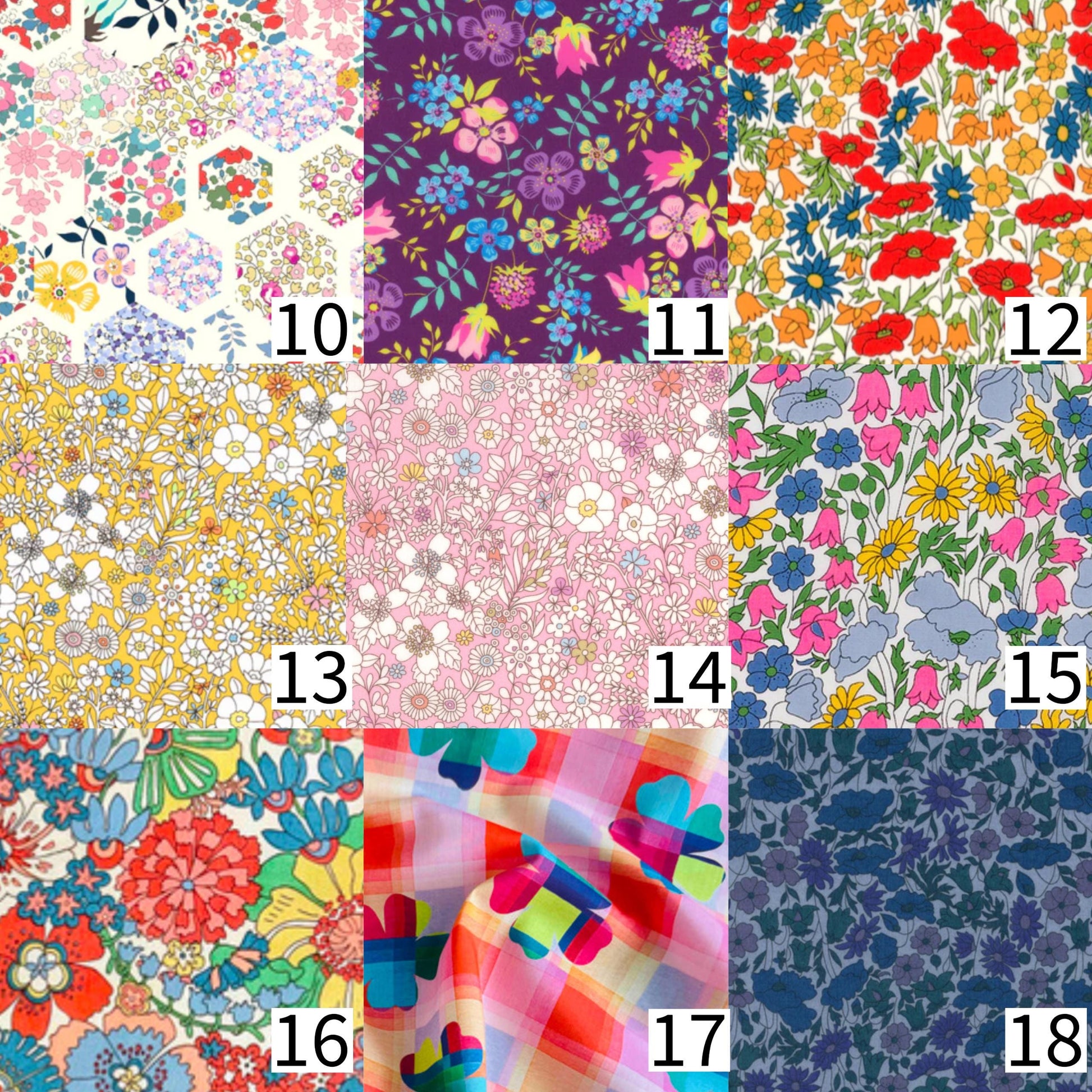 Liberty of London Unicorn Iron-On Applique: DIY Craft Patch