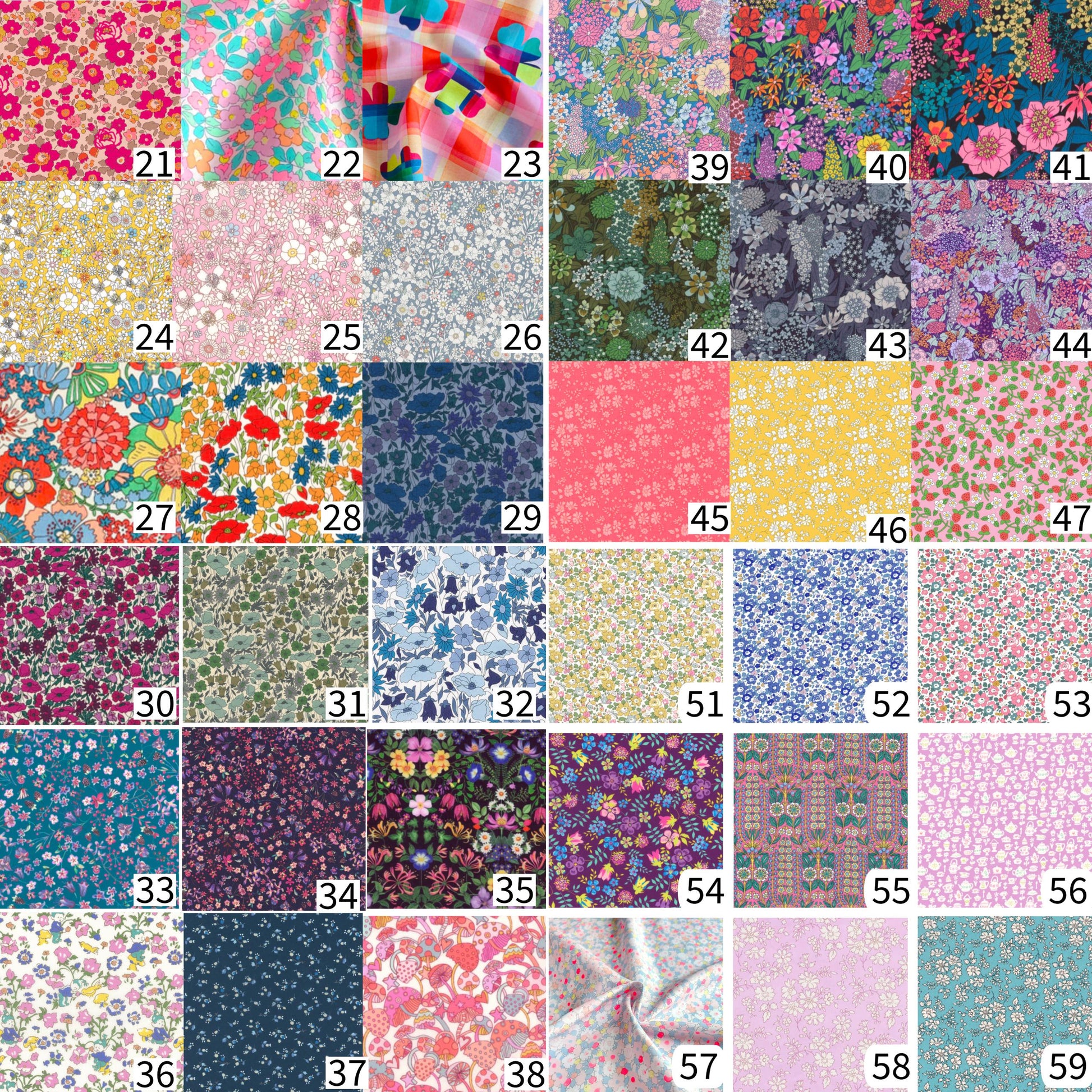 Iron on fabric letters, Liberty of London fabric options pre cut letters + numbers, no sew iron on letters, letter patches, Liberty patches