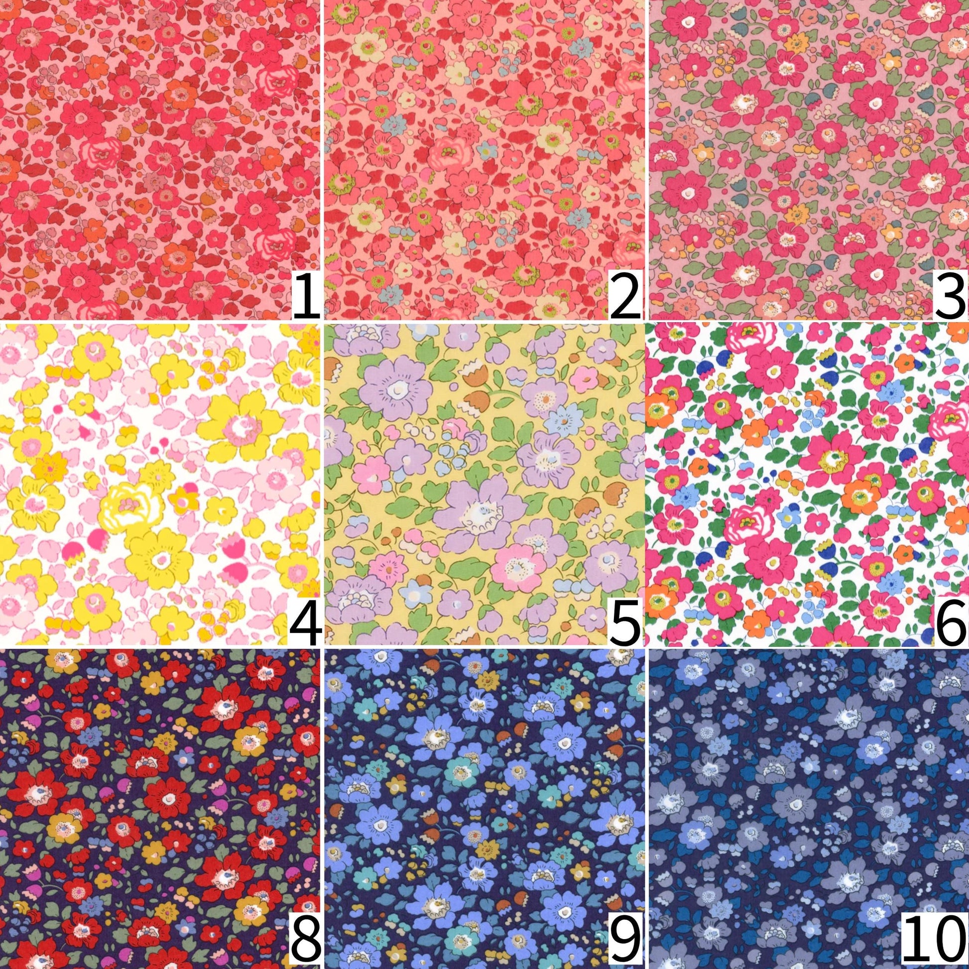 Iron on Script Names in colorful Liberty fabric, Coniferous Font, Personalize quilts + more! Easy No Sew or Stitchable Iron on backing!