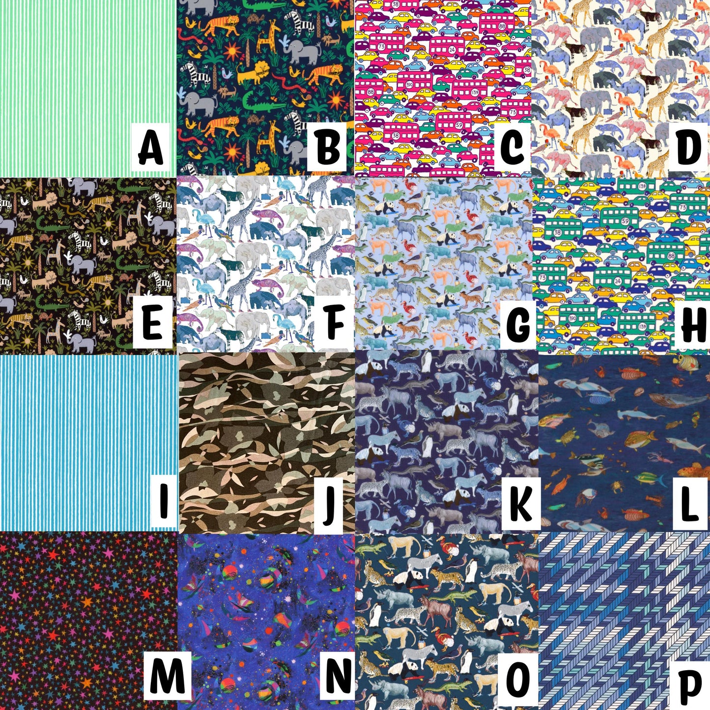 10-50 Heart Iron On Grab Bag: Liberty of London fabric Heart appliques