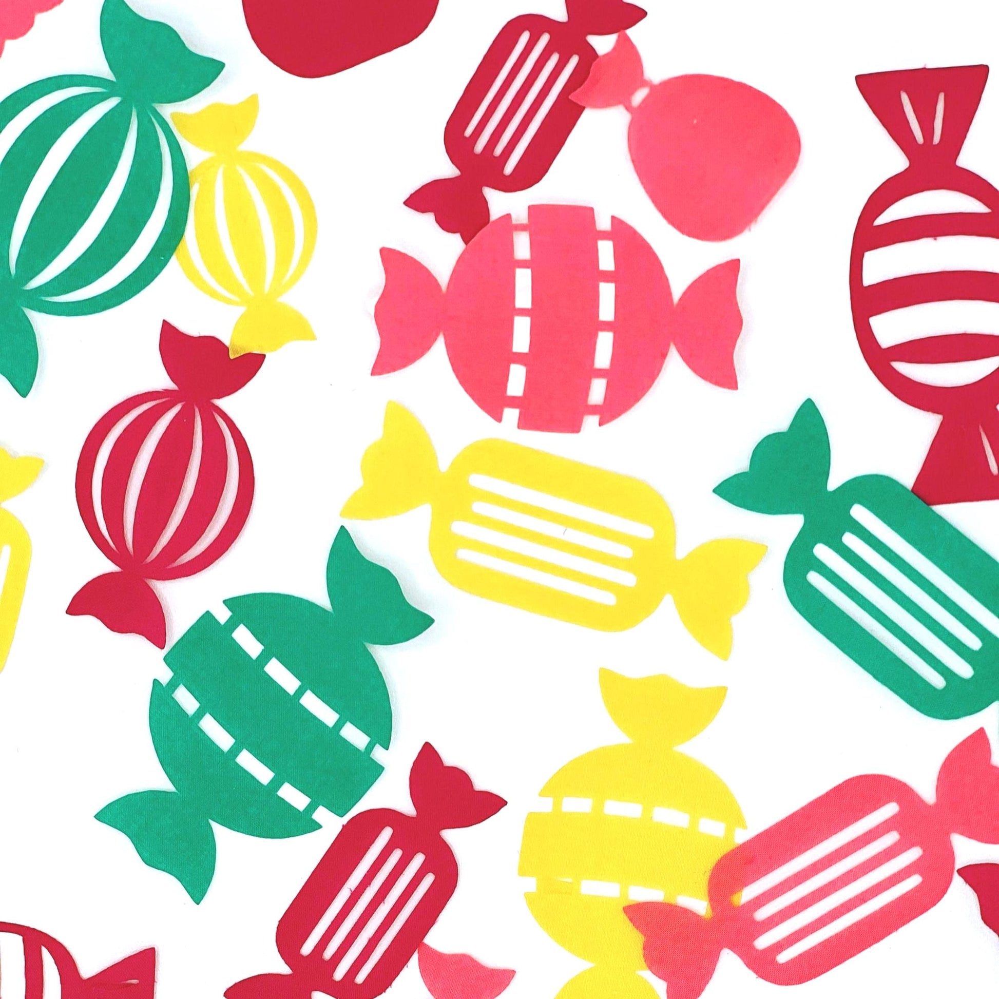 Liberty Fabric Candy Appliqués: Iron-On for Crafts, Quilting
