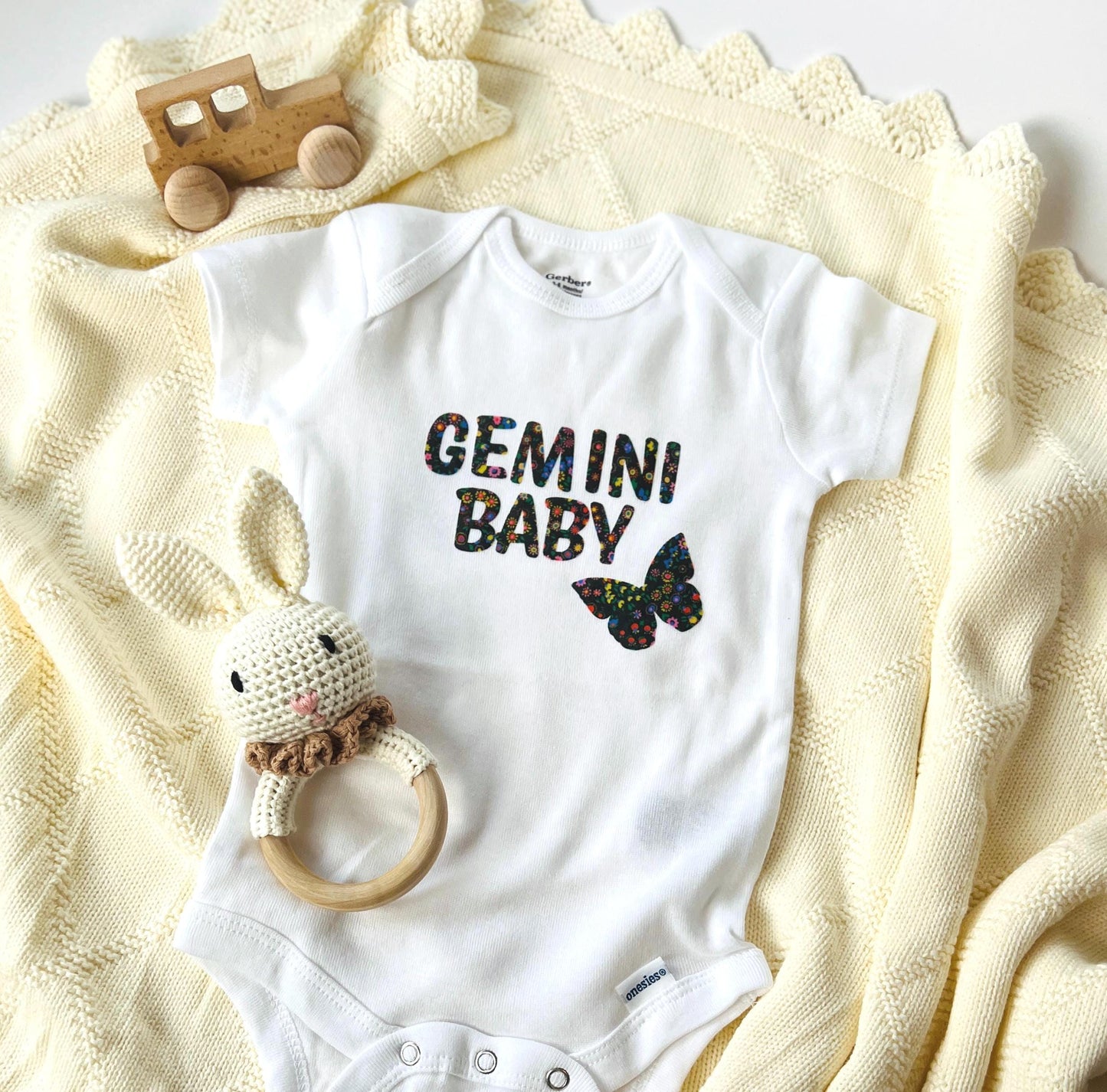 Boys Onesie & Bib Decorating Kit: Easy No Sew Iron On Liberty fabric Appliques in a variety of playful BOY shapes, Baby Shower to Remember!