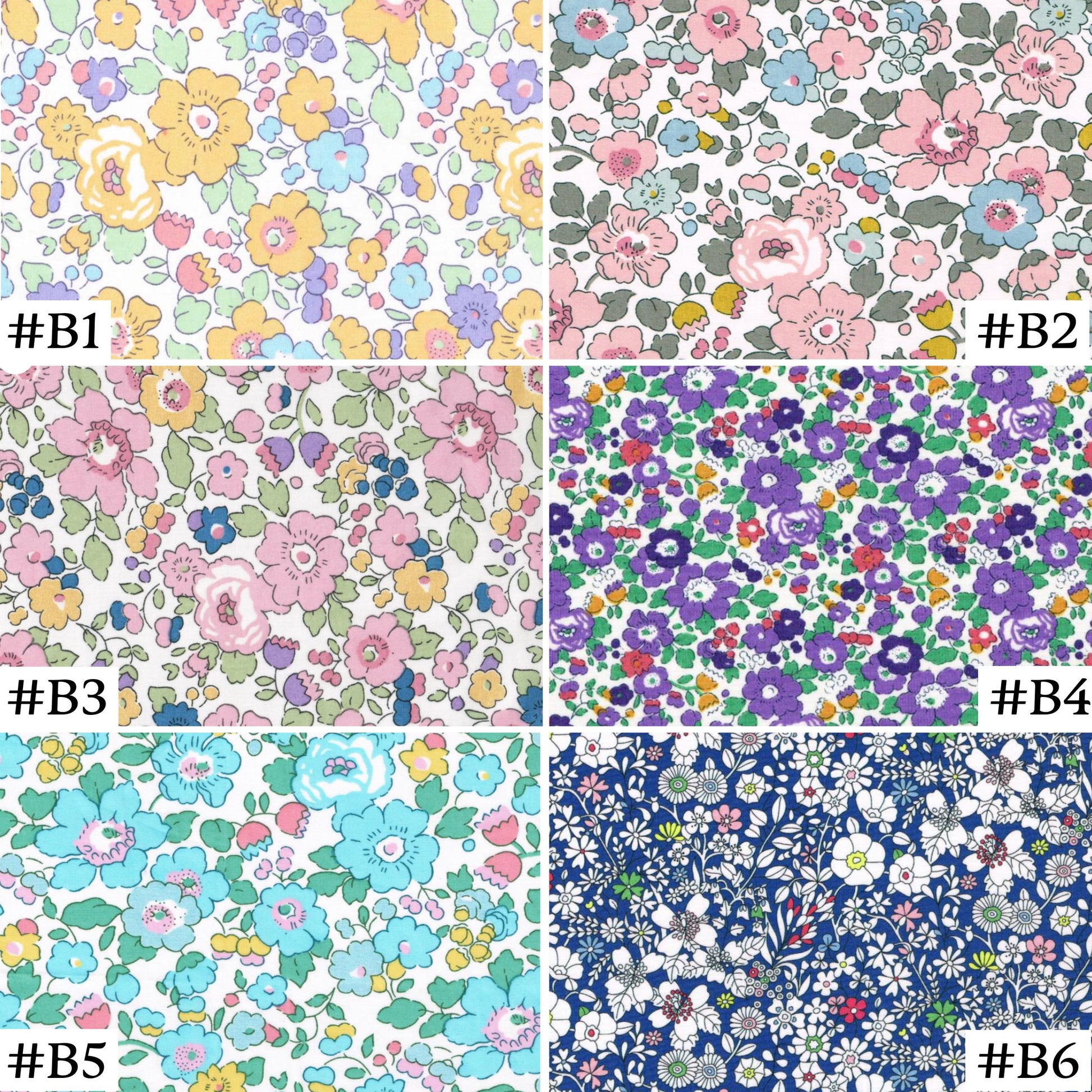 Custom Glitter Name Banners: Liberty of London Fabric Party Decor