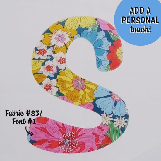 Individual Fabric Butterfly Patches: All in Liberty of London fabric, Easy No-Sew or Stitch-Able Iron On backing
