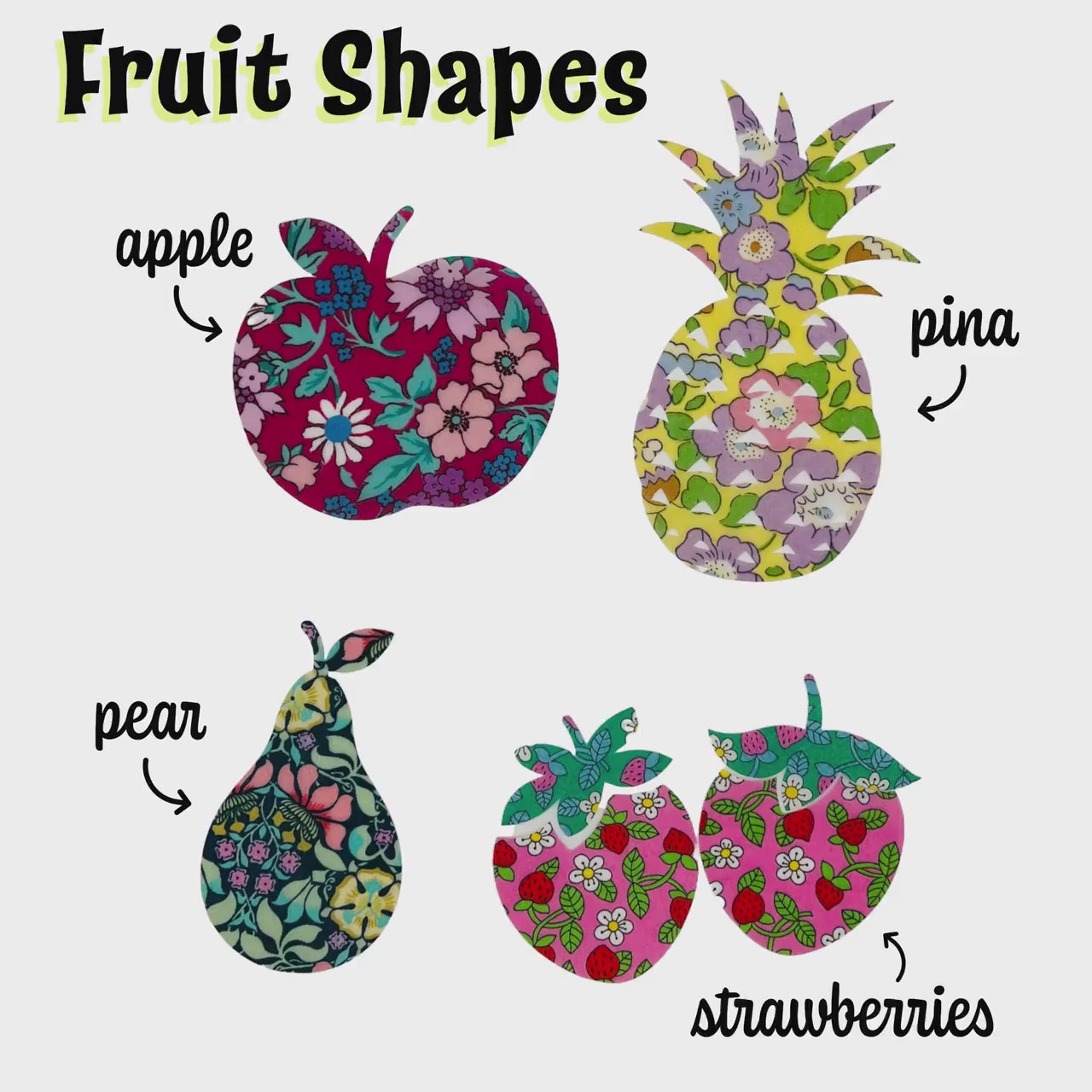 Girls Onesie Decorating Supplies: Fabric Appliques for DIY Baby Shower Activity, Easy No Sewing or Crafting experience needed!